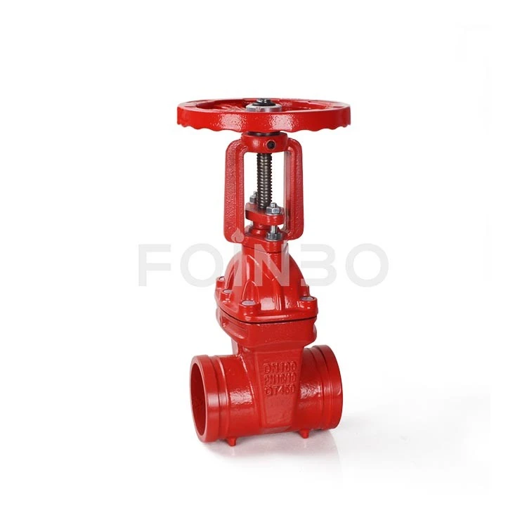 Grooved End Gate Valve (4)